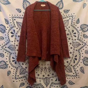 Brand: Pink Republic Size: Small Burgandy cardigan! In great condition!